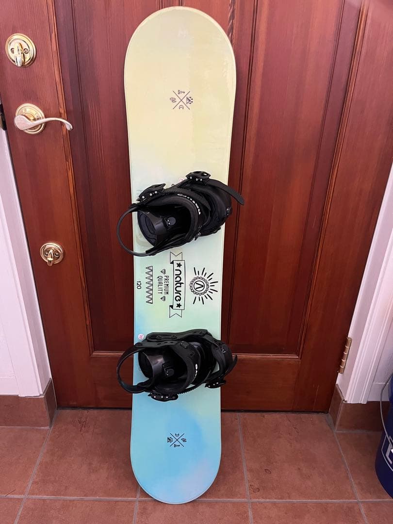 r*o様 キッズスノーボード　NATURE 120センチ　バイン、ケースセット