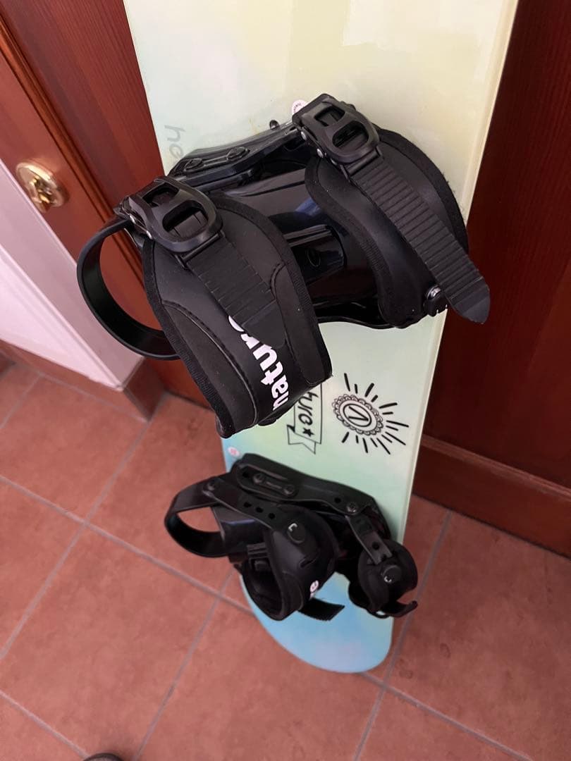 r*o様 キッズスノーボード　NATURE 120センチ　バイン、ケースセット