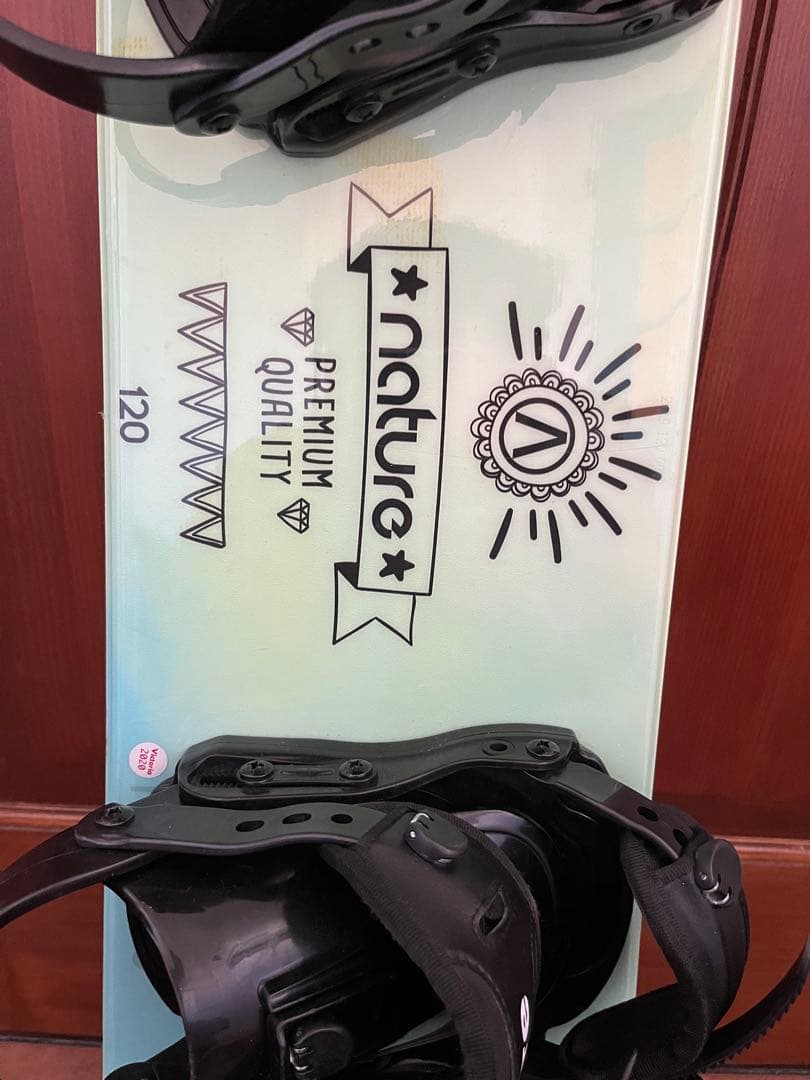 r*o様 キッズスノーボード　NATURE 120センチ　バイン、ケースセット