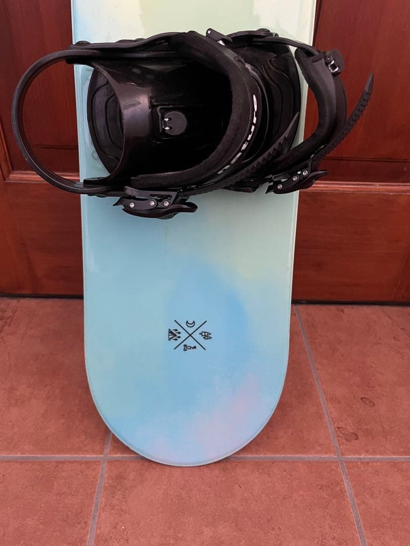 r*o様 キッズスノーボード　NATURE 120センチ　バイン、ケースセット