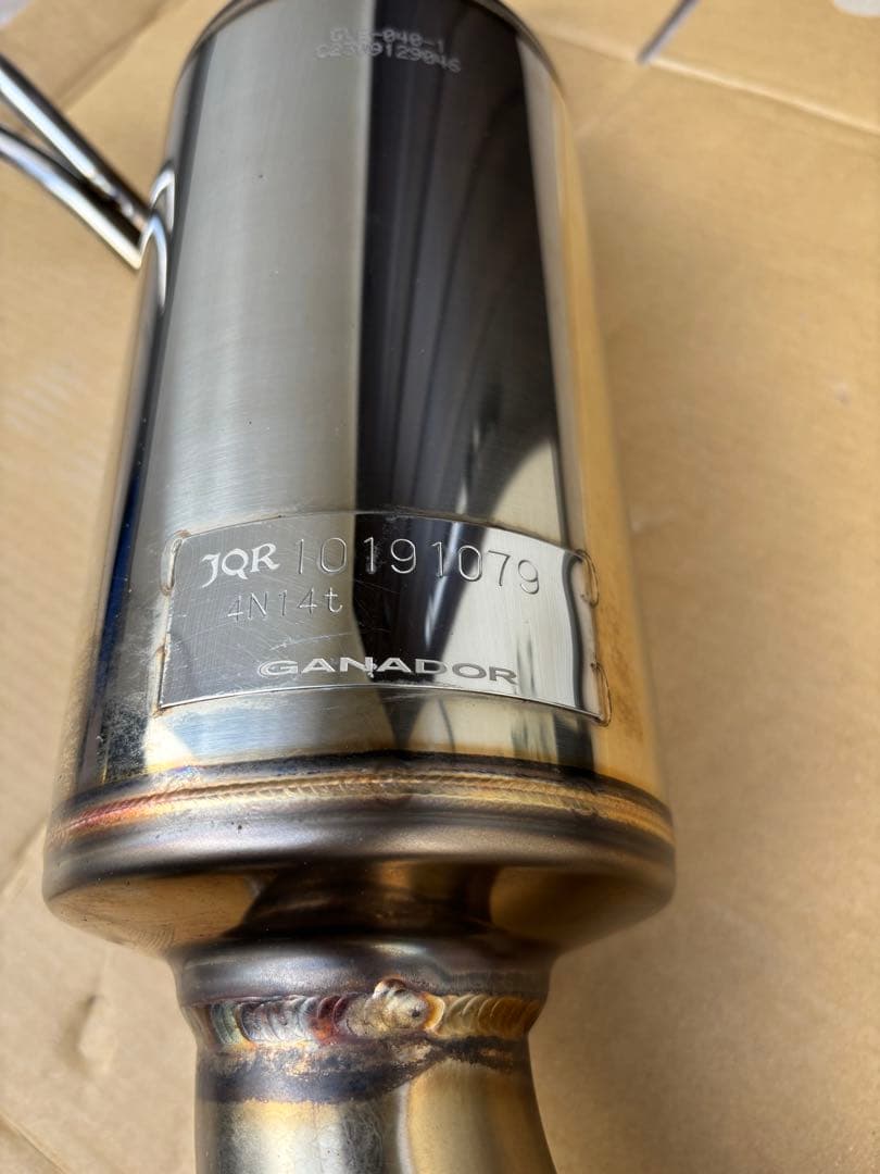 デリカ　GANADOR ガナドール マフラーVertex 後期　直接引き取り希望