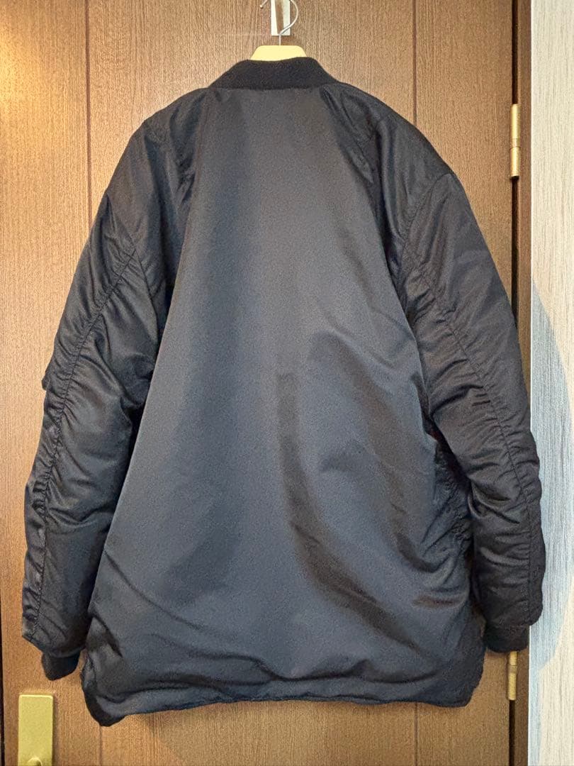 z*r様 WAIPERワイパーMA-1 ALL黒XLフライトジャケット 美USE