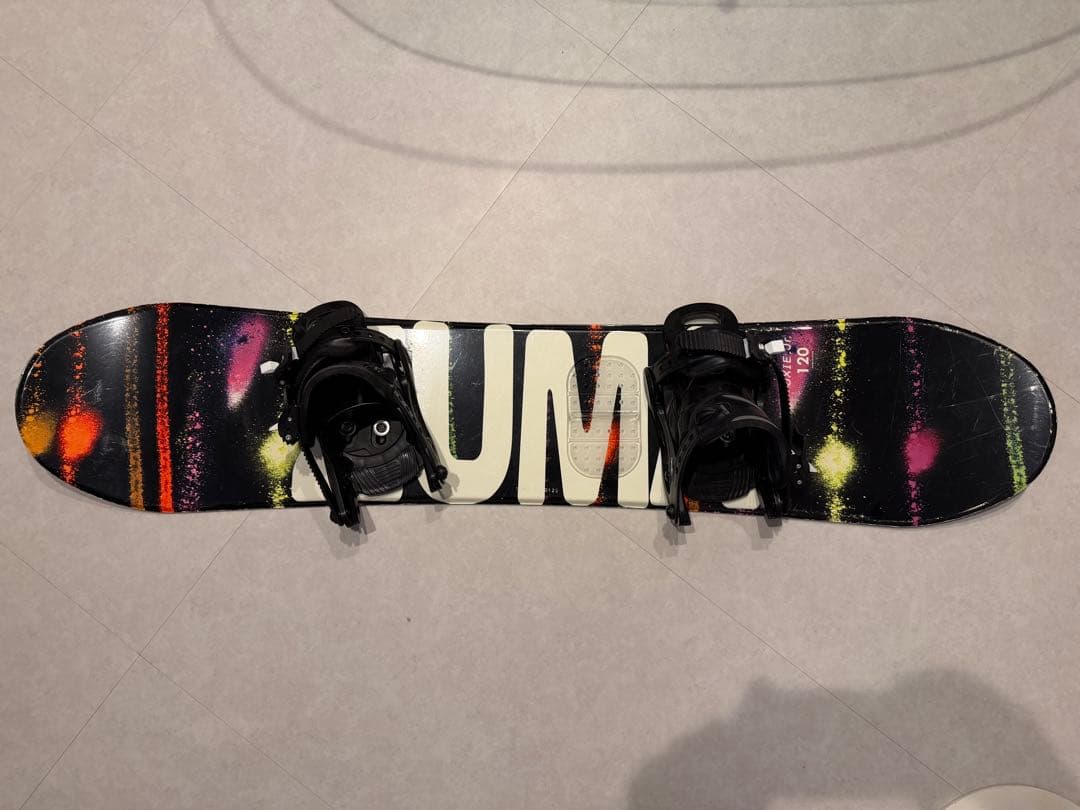 ZUMA スノーボード 子供用 120 ビンディング セット