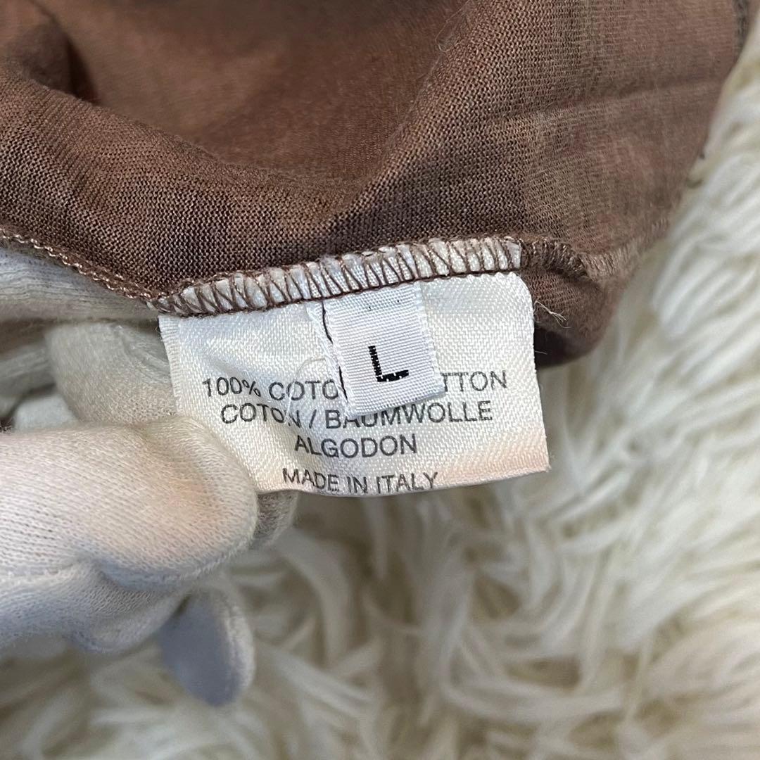 【極美品】エルメス 長袖Tシャツ タートルネック 長袖 綿100%トップス