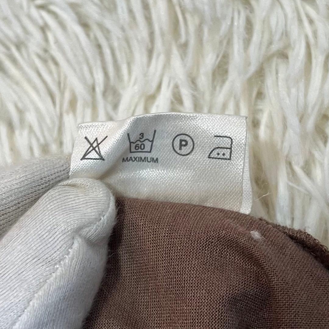 【極美品】エルメス 長袖Tシャツ タートルネック 長袖 綿100%トップス