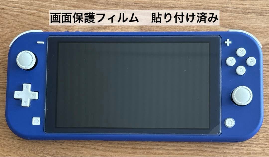 【64GBカード・電源・カバー・保護フィルム・箱付き】ニンテンドースイッチライト