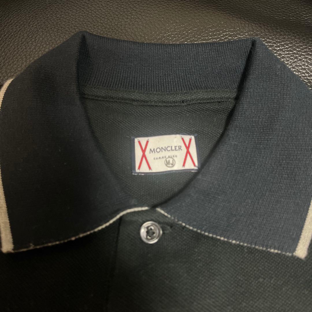 MONCLER モンクレール　ポロシャツ　美品　ブラック　黒