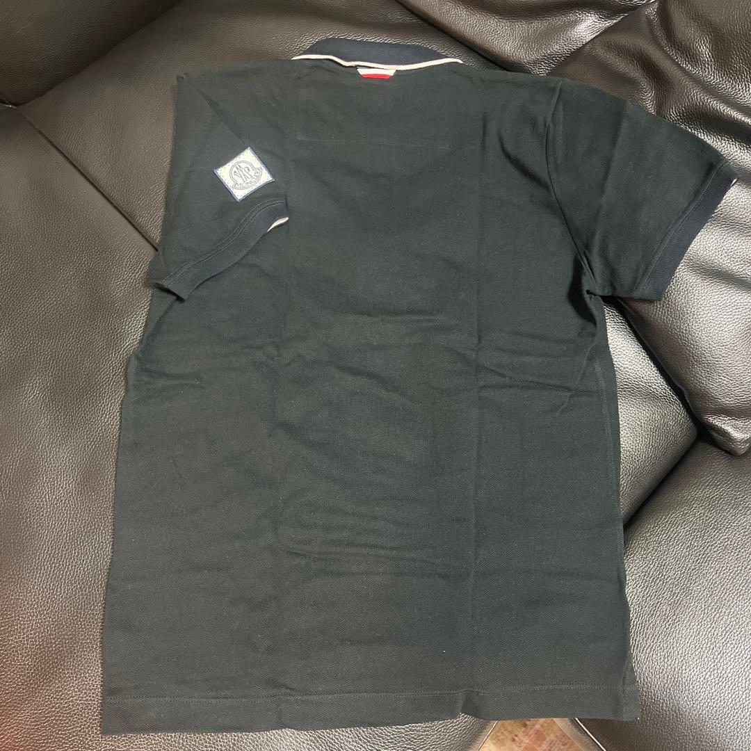 MONCLER モンクレール　ポロシャツ　美品　ブラック　黒