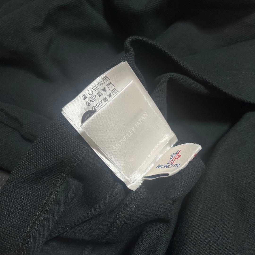 MONCLER モンクレール　ポロシャツ　美品　ブラック　黒