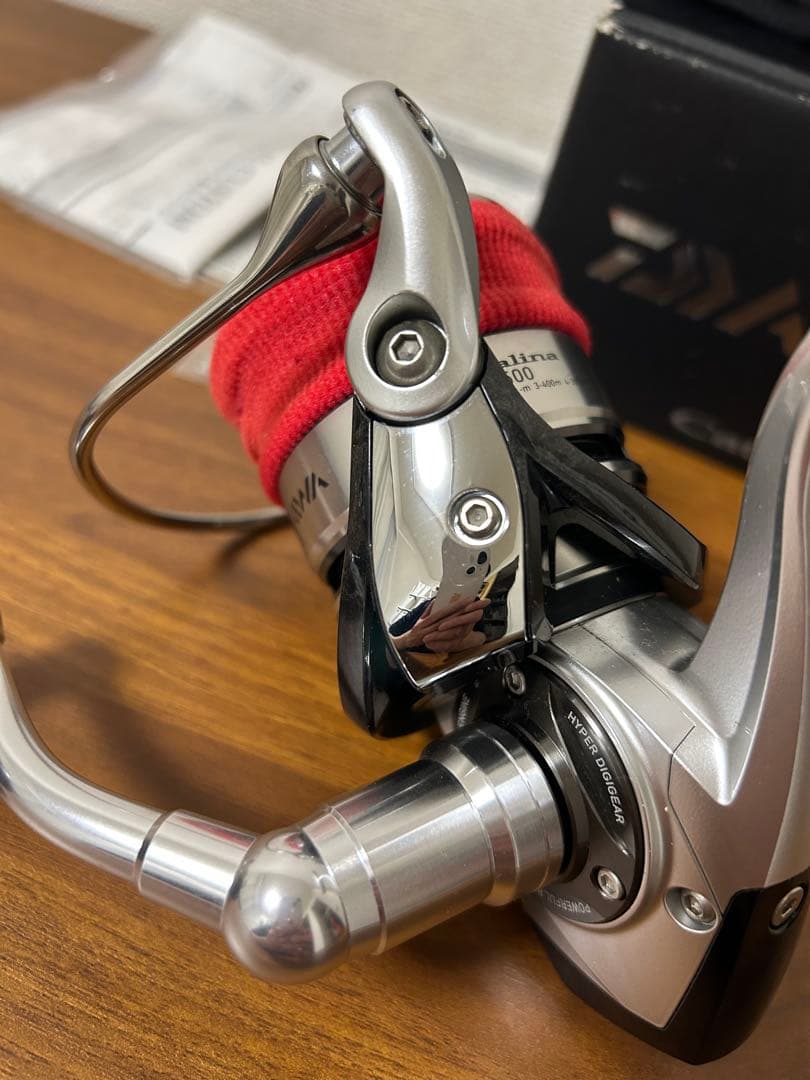 【程度良好】ダイワ 12キャタリナ 4500（ゴメクサスノブ・回転良好）