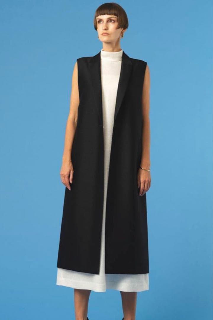 HAVEL studio ロングジレ　ブラック