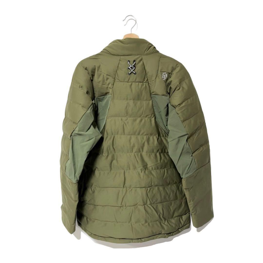 新品 ラッセルノ ゴルフ パデッド ジャケット カーキ　中綿 2XL 7