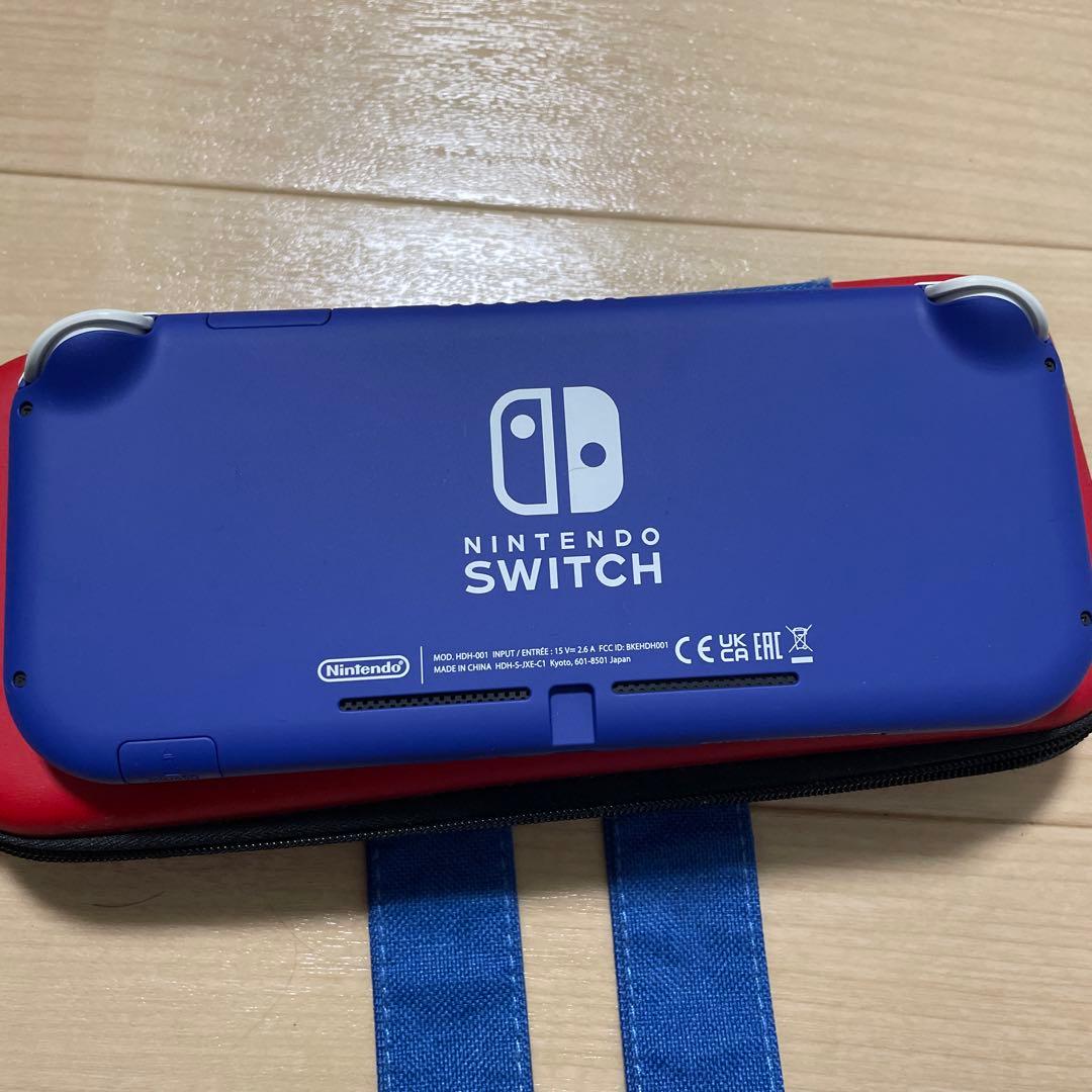 p*n様 Nintendo Switch Lite ブルー 本体 + ゲームカー