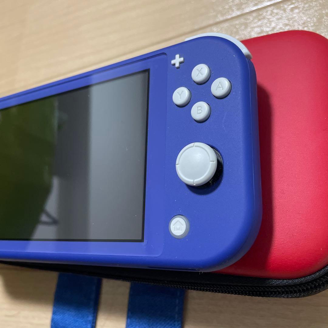 p*n様 Nintendo Switch Lite ブルー 本体 + ゲームカー