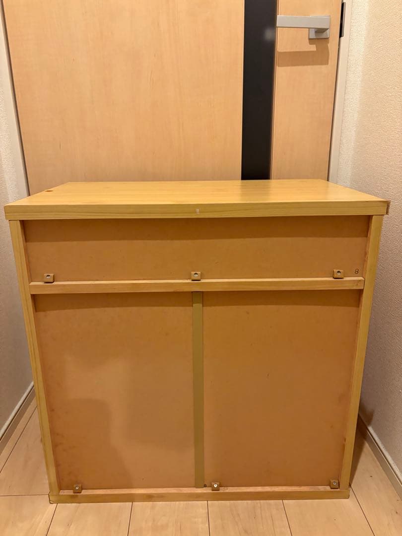 チェスト　タンス　ナチュラルブラウン　収納　洋服　木製　オークル　カントリー