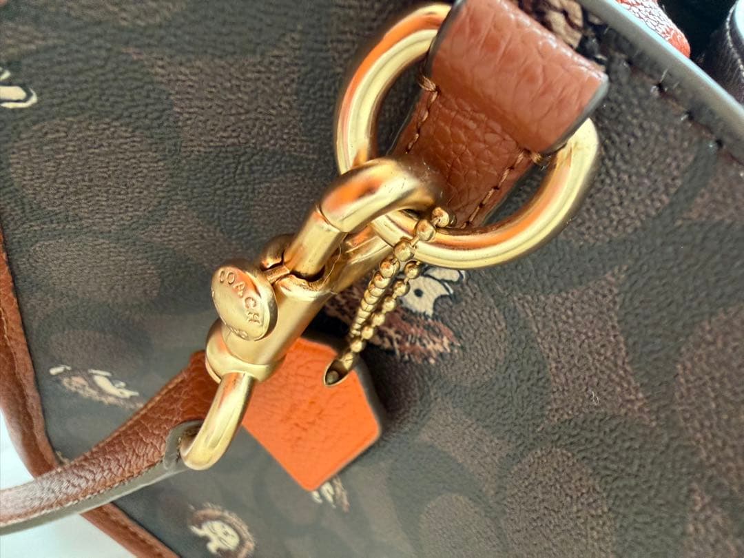 COACH ハリネズミ柄 トートバッグ