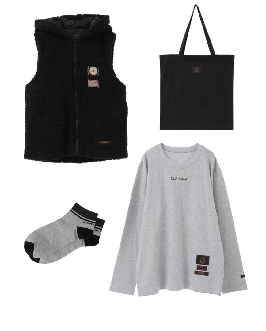 カールヘルム　ハッピーセット　福袋　ベスト　バッグ　靴下　Tシャツ