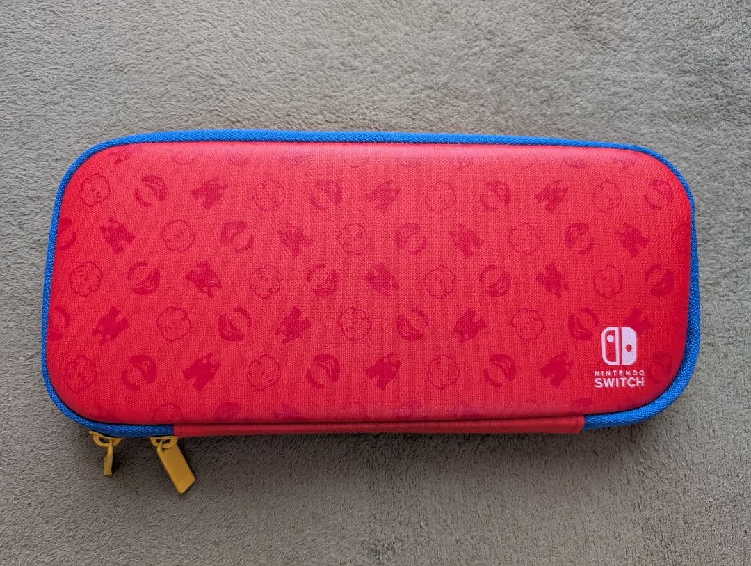 中古　Nintendo Switch 本体 マリオレッド✕ブルー