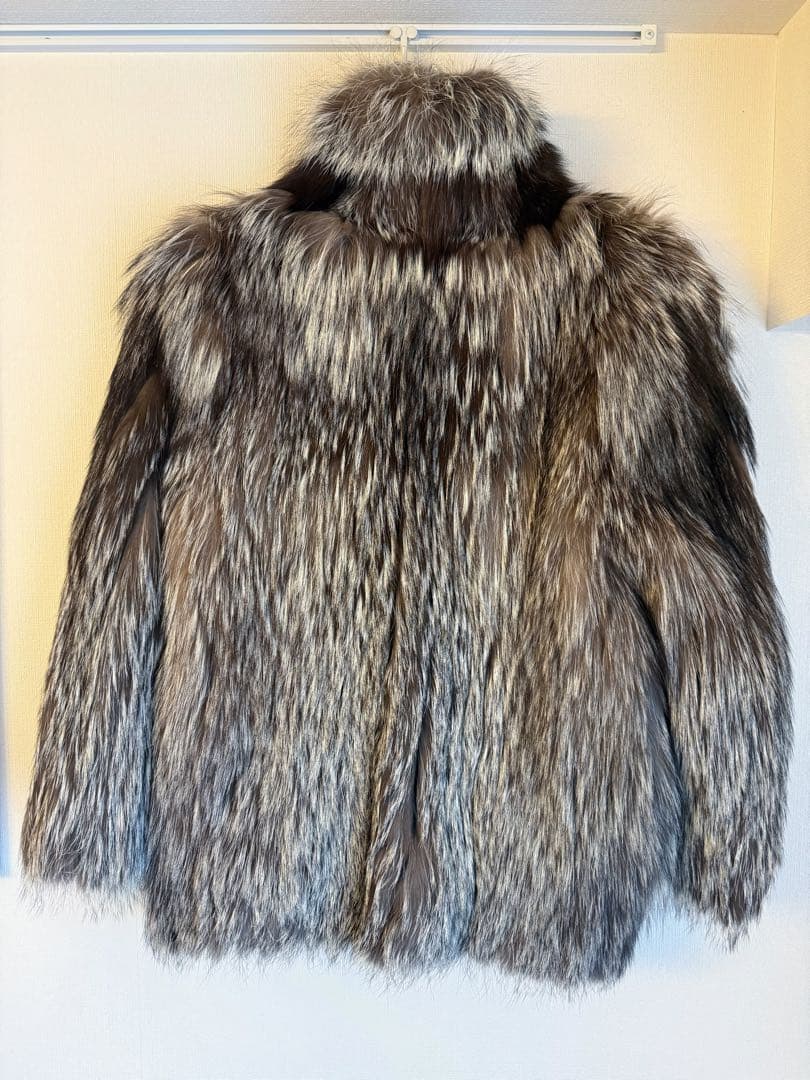 【美品】リアルファーSAGA FOX 毛皮コート スーパーブ クォリティ極上品