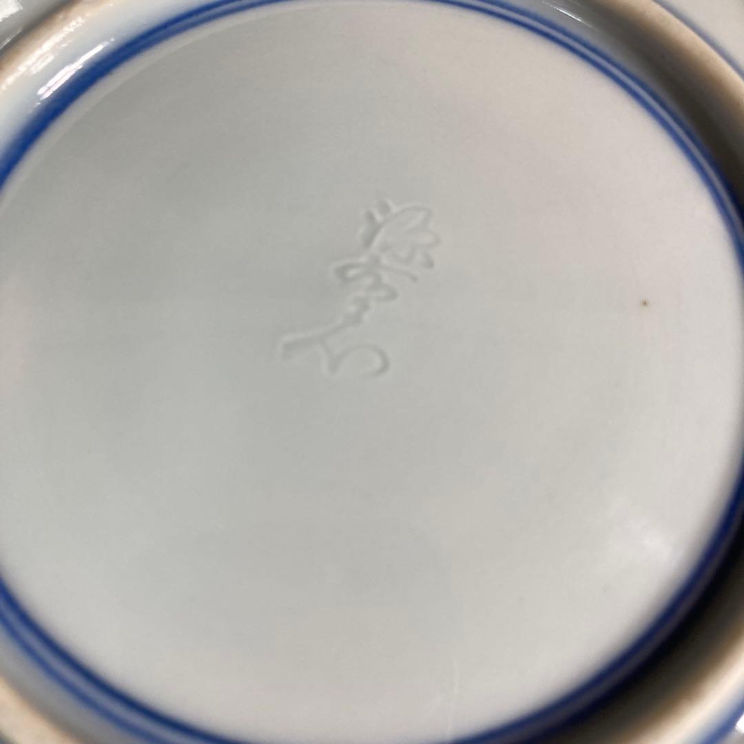 【源右衛門】古伊万里の伝統　日本名窯　舘林源右衛門作　染錦花唐草龍鳳凰見込文　鉢