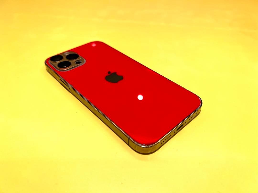 iPhone pro12 レッド 256GB カスタム 香港仕様