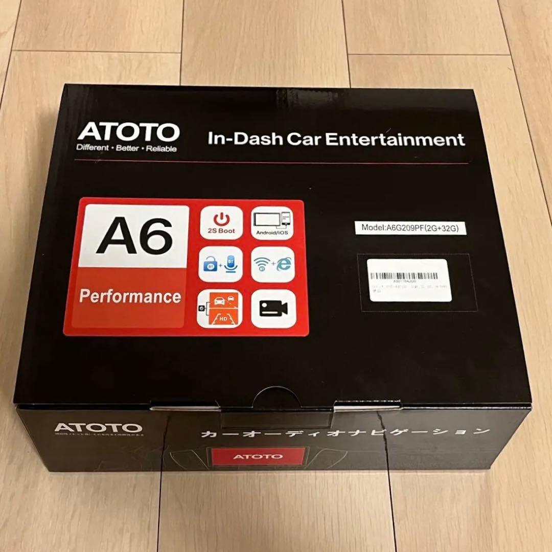 【新品未使用】ATOTO A6 PF 9インチ ダブルDIN A6G209PF