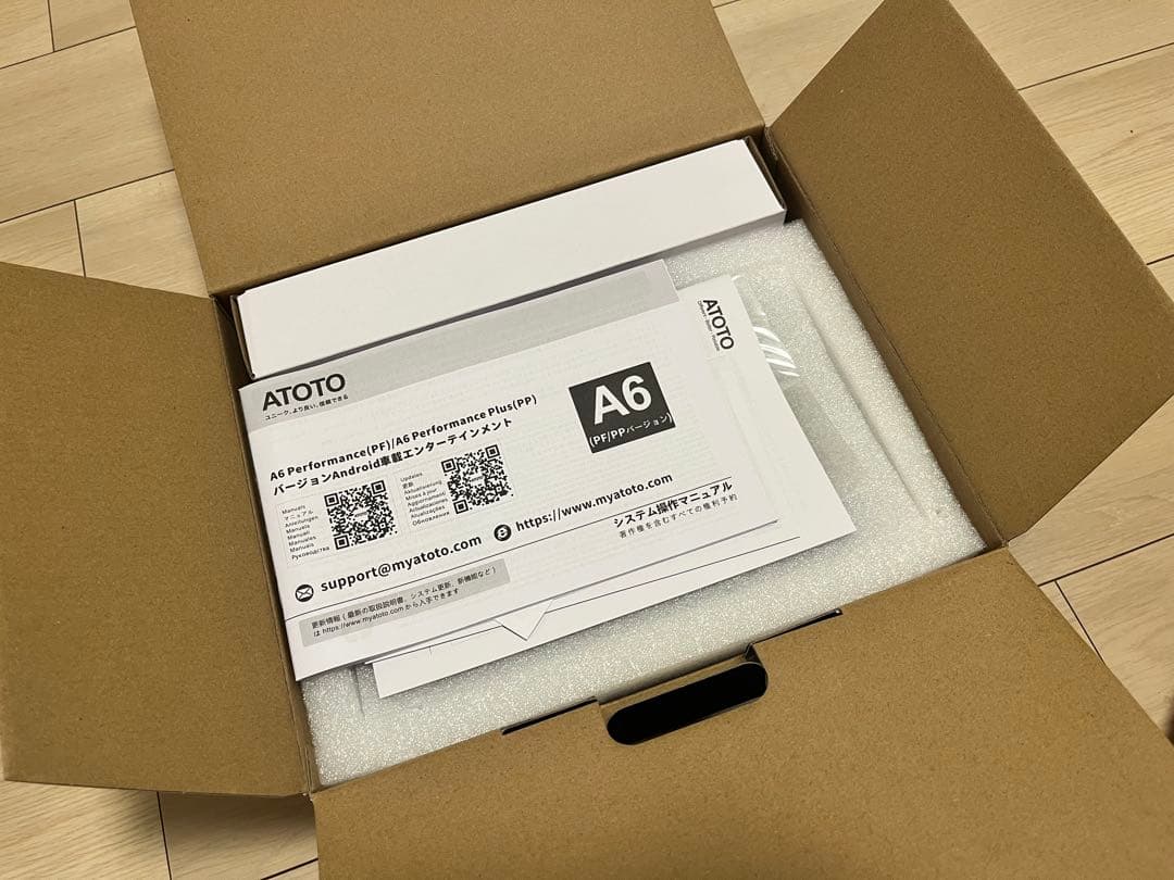 【新品未使用】ATOTO A6 PF 9インチ ダブルDIN A6G209PF