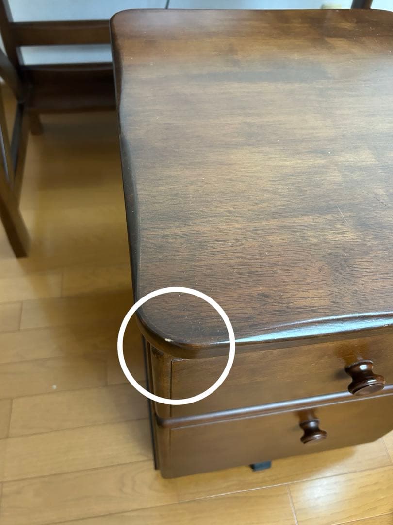 カリモク　学習机3点セット【キャビネット】