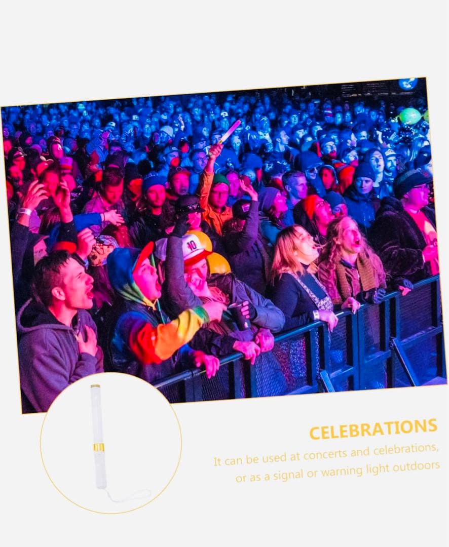 280コンサートペンライト(ホワイトゴールド/2本入り)8本