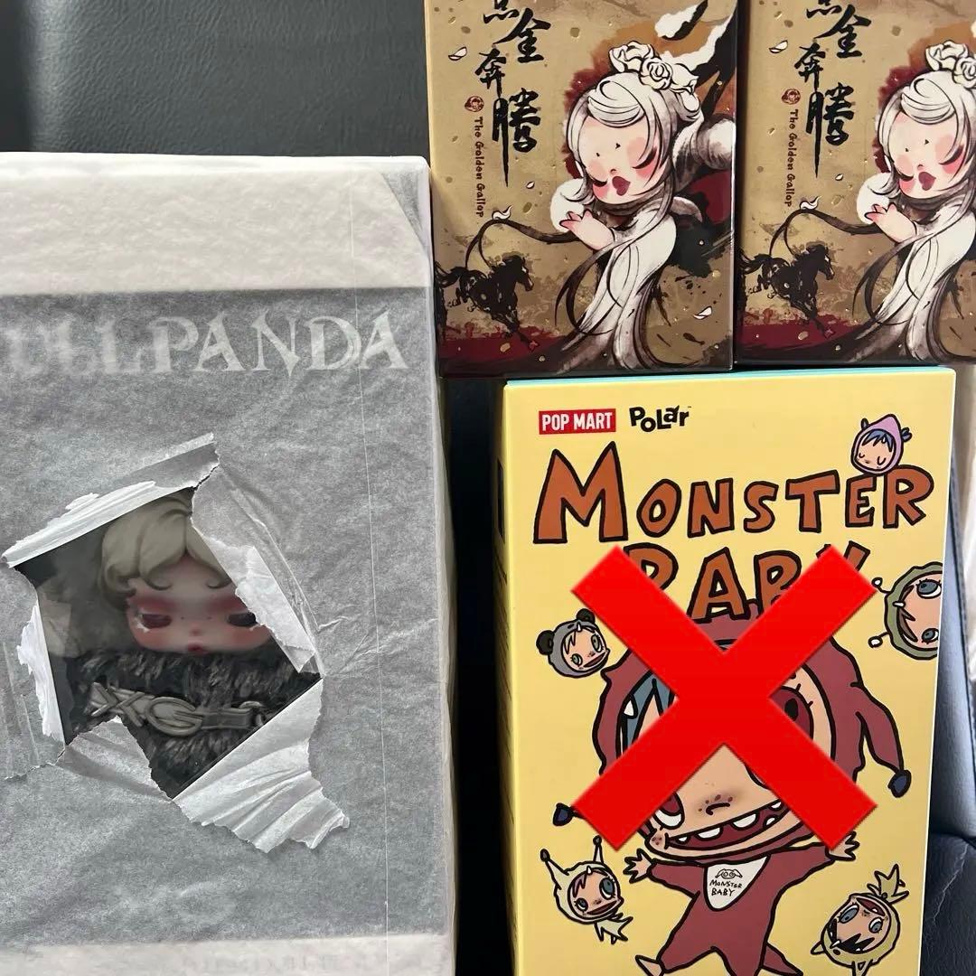 POPMART セット売り XGスカルパンダ ゴールデンギャロップ