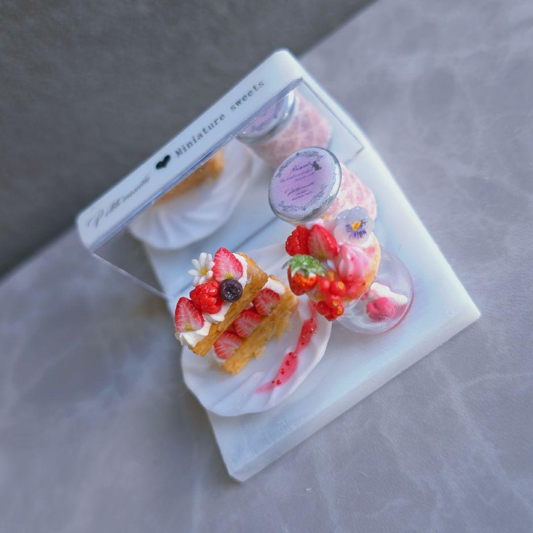 に*あ様 ご確認ページ 2月1日♡【 苺のスイーツセット 】ミニチュアスイーツ