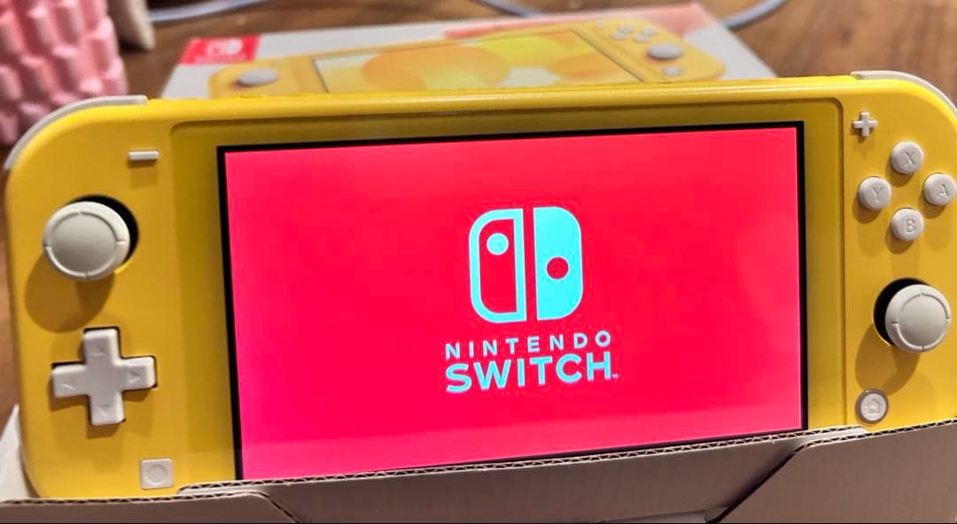 【動作確認済み】Nintendo Switch Lite イエロー 充電器付き