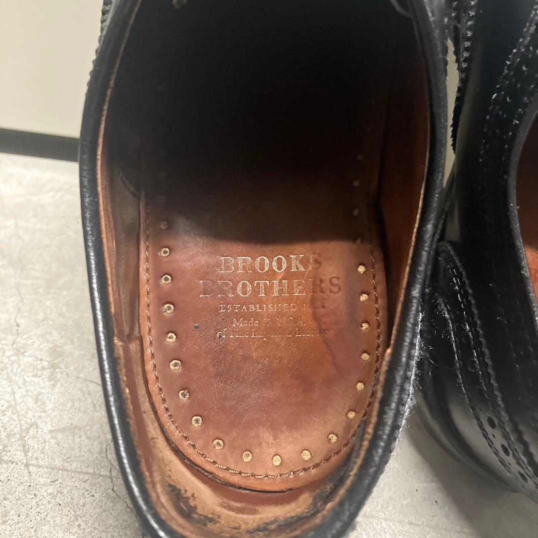 ブルックスブラザーズ　レザーシューズ