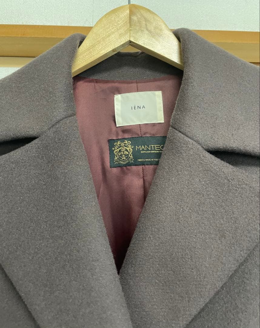 美品✨IENA　オーバーチェスターコート　マンテコ　38　9号　Mサイズ
