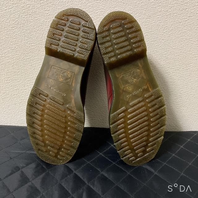 【未使用】ドクターマーチン 1461 59（赤茶）革靴（プー157）