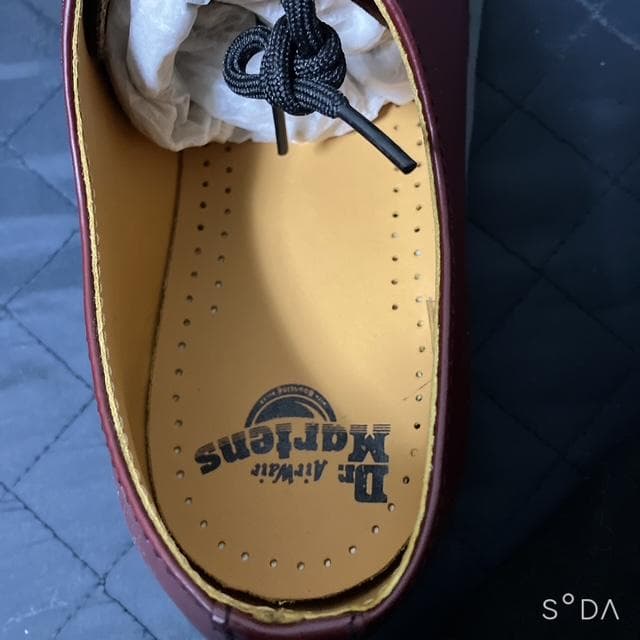 【未使用】ドクターマーチン 1461 59（赤茶）革靴（プー157）