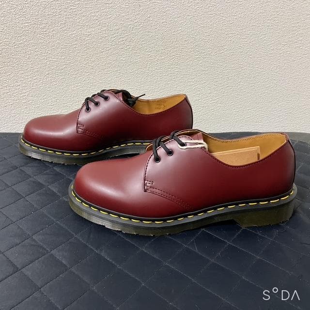【未使用】ドクターマーチン 1461 59（赤茶）革靴（プー157）