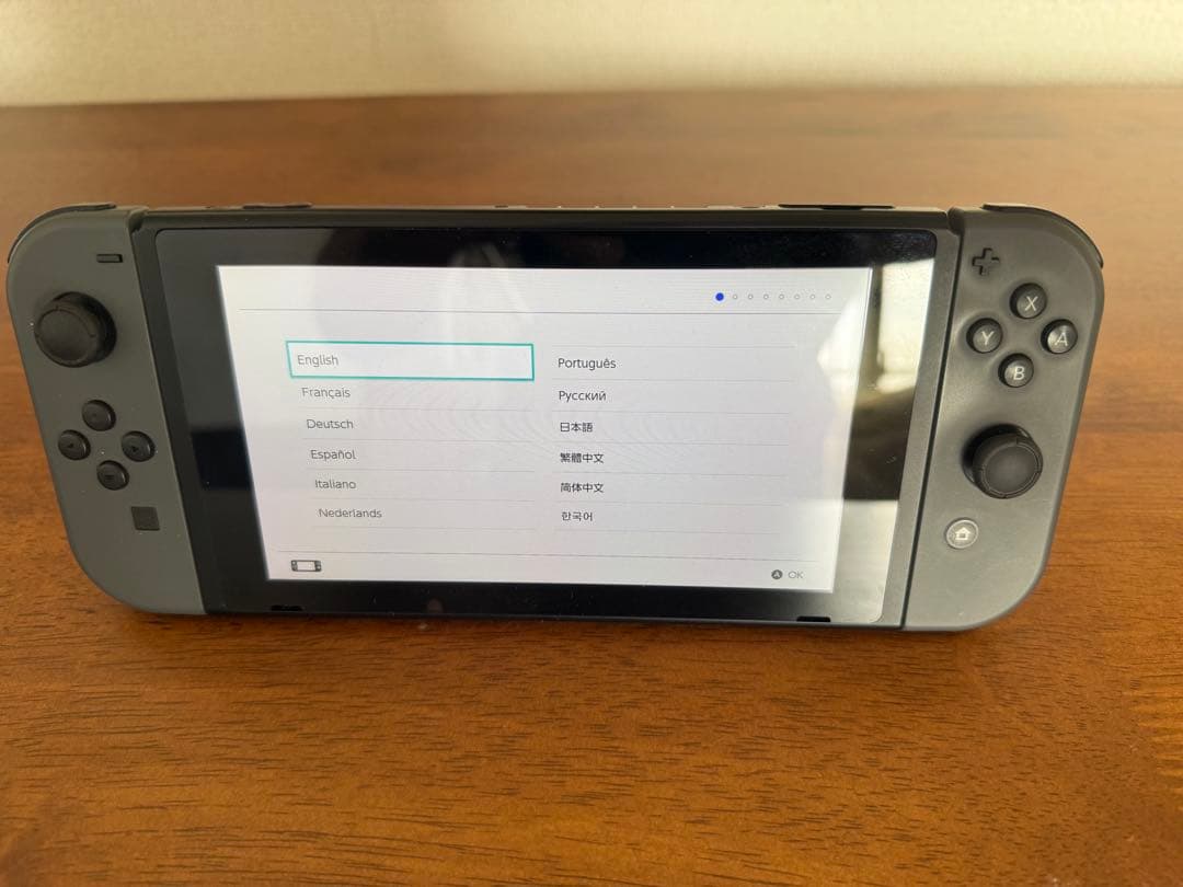 Nintendo Switch 本体　ドッグ　充電の付属品付き