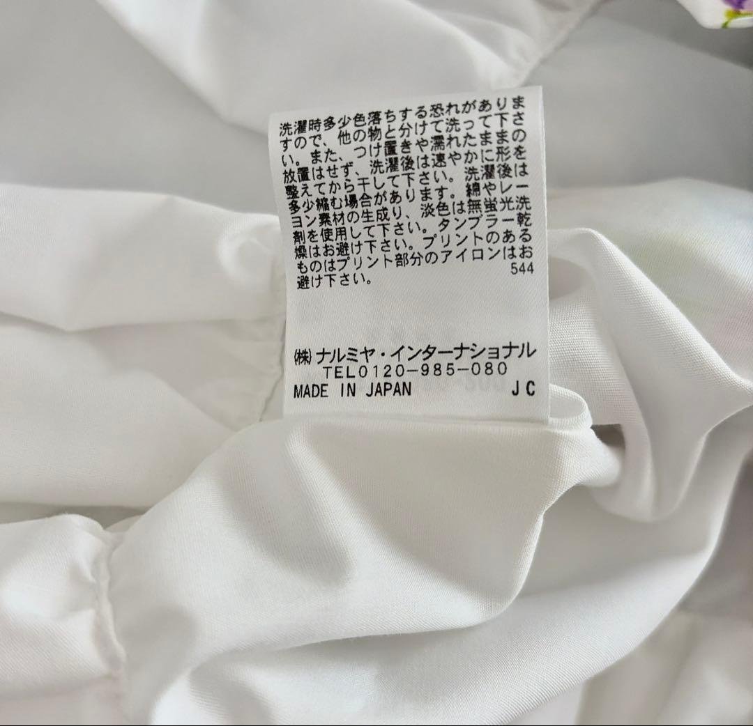 アナスイ ミニ⭐︎ノースリーブ 水彩花柄ワンピース　145〜155㎝