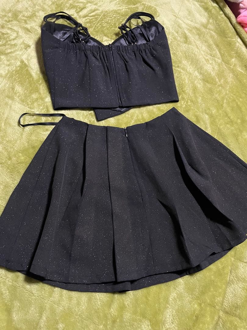 ROBE de FLEURS Glossy セットアップミニ キャバドレス