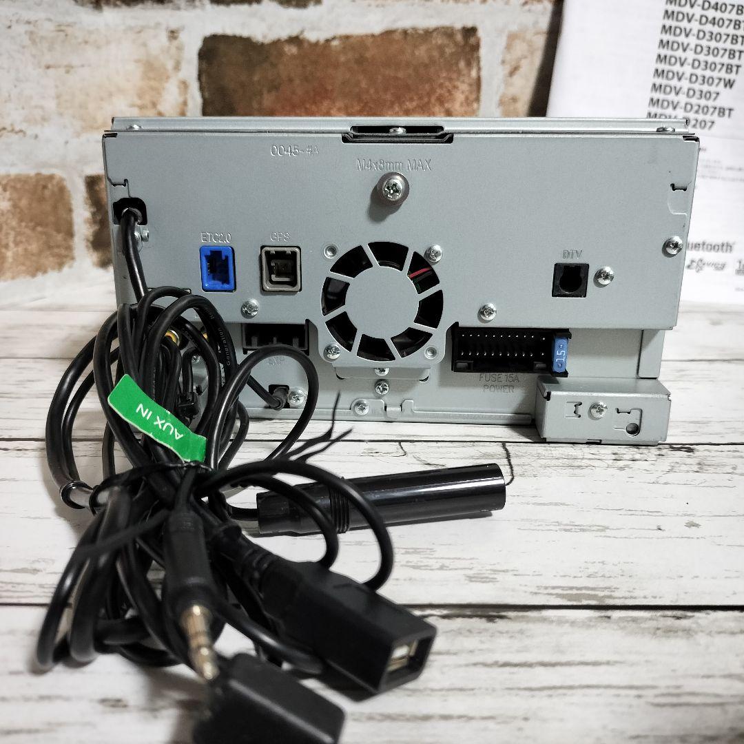 き*こ様 ケンウッド　ナビ　カーナビ　MDV-D307　取説　配線