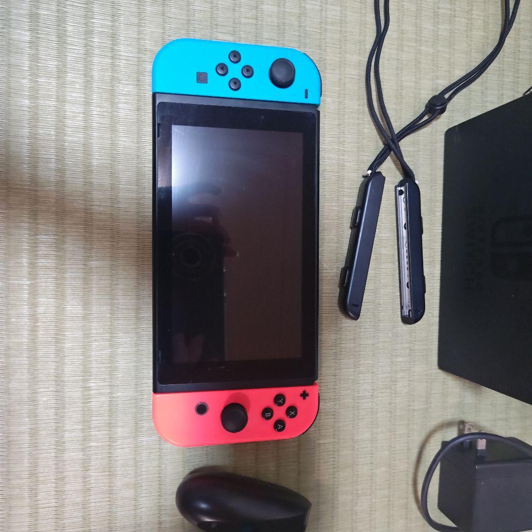 ジャンク　Nintendo Switch ネオンブルー/レッド 本体