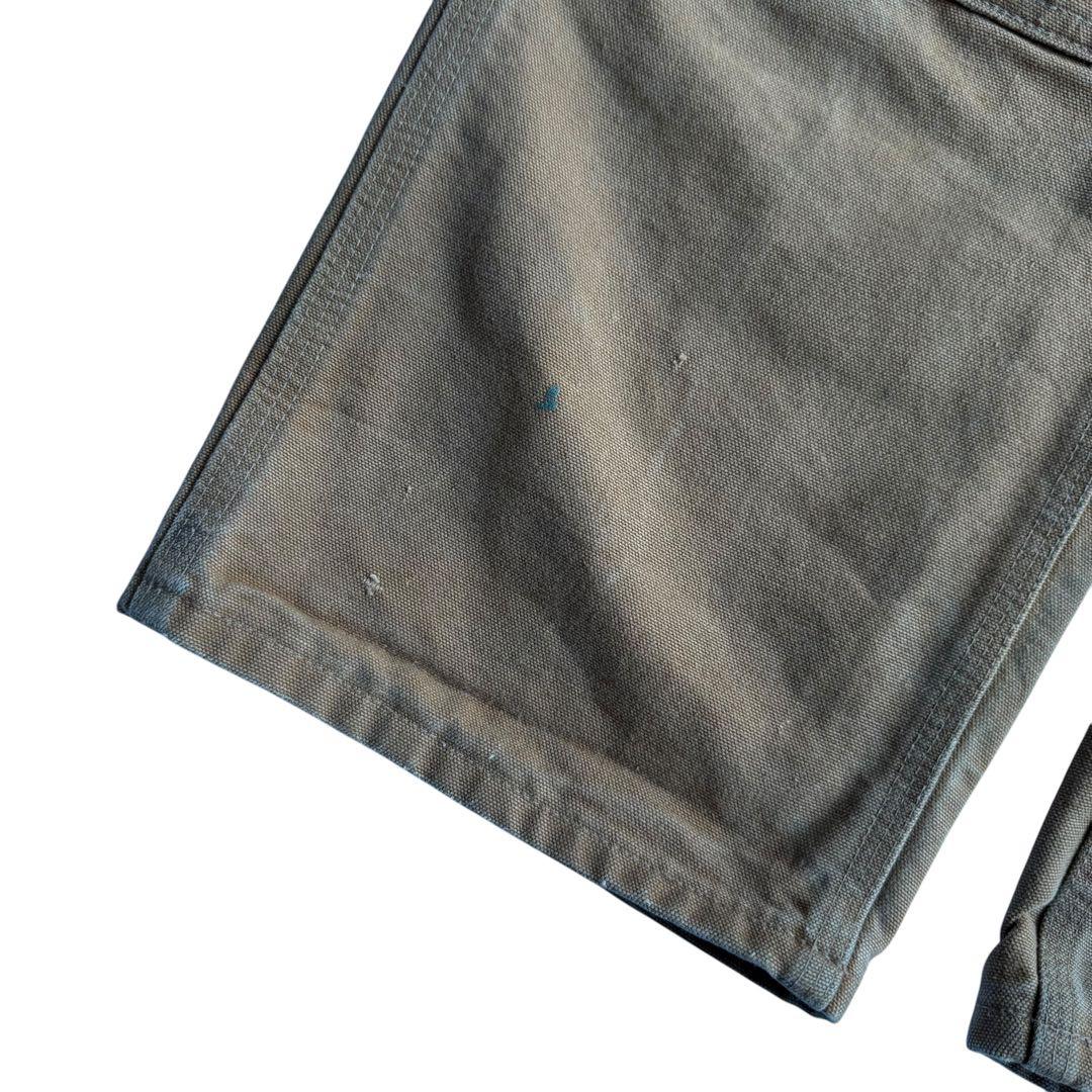 USA製カーハート ビンテージ　ダブルニーペインターパンツ ワーク ダック 古着