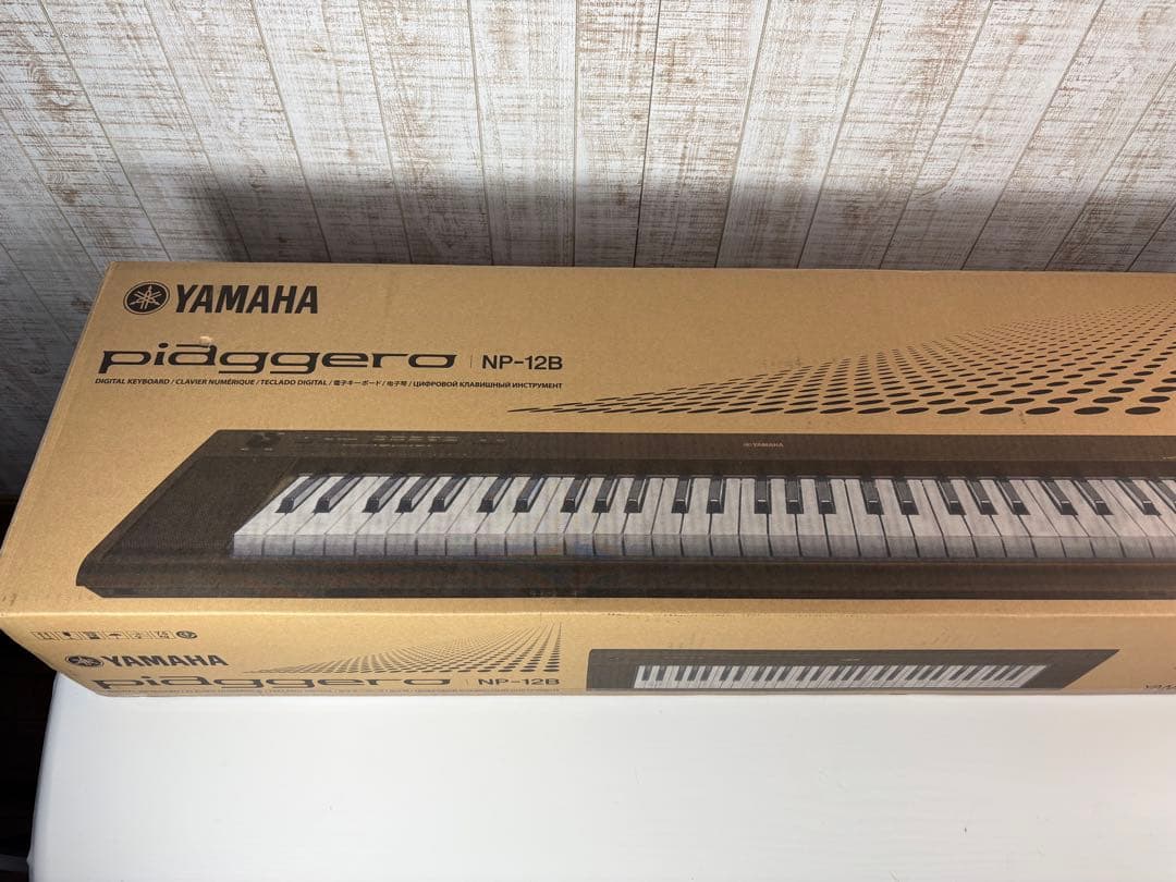 YAMAHA 電子キーボード NP-12B 美品 ヤマハ