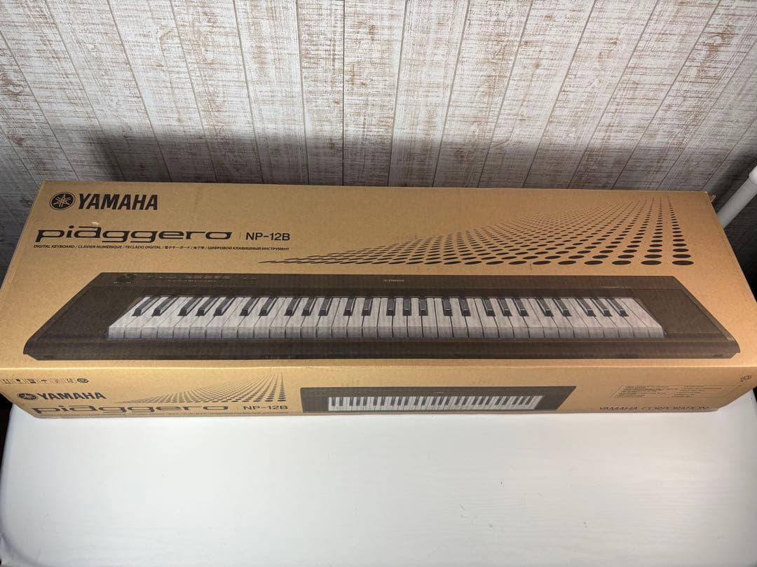 YAMAHA 電子キーボード NP-12B 美品 ヤマハ