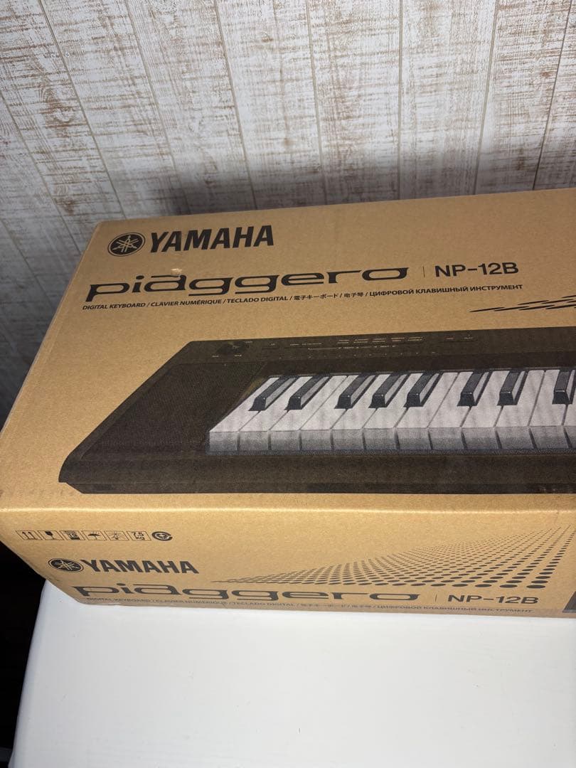 YAMAHA 電子キーボード NP-12B 美品 ヤマハ