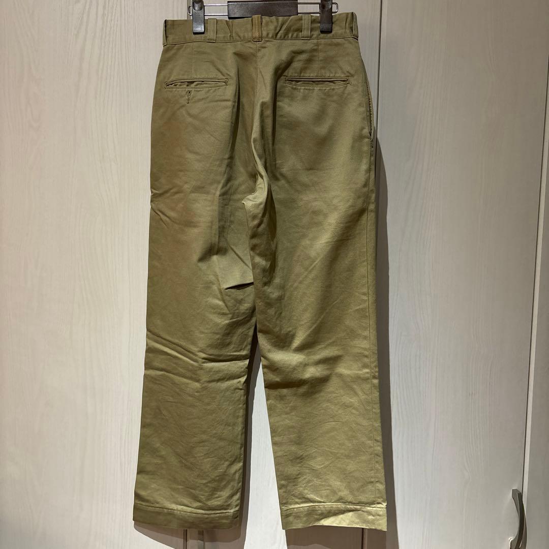 60s 70s チノパン アメリカ軍 usa製 ビンテージ軍チノ 30×29