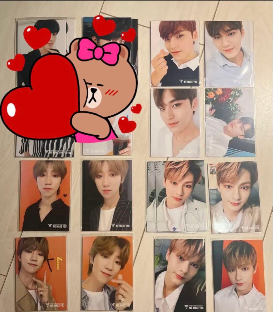 seventeen トレカ we make you ショーケース