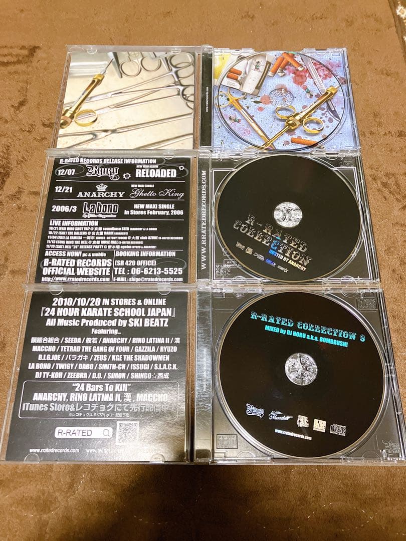 ANARCHY R-RATED 京都　関連 CD DVD 18枚セット　廃盤