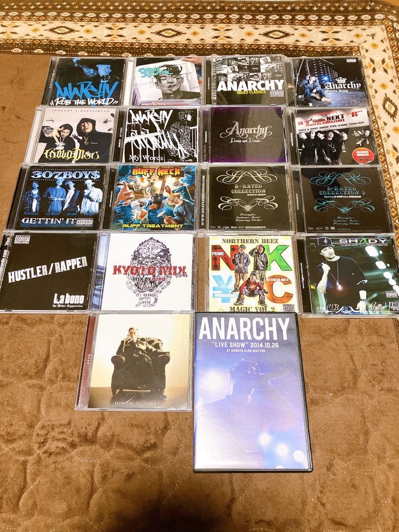 ANARCHY R-RATED 京都　関連 CD DVD 18枚セット　廃盤